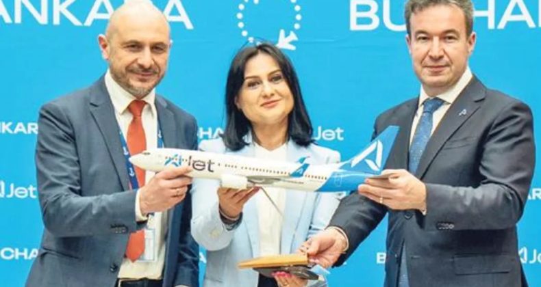 AJet’in Ankara-Bükreş hattındaki ilk uçuşu yapıldı