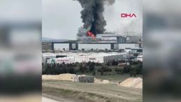 Ankara'da Depo Yangını! Ekipler Sevk Edildi