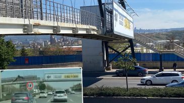 Ankara'da feci olay: Afiş asarken &uuml;st ge&ccedil;itten d&uuml;şt&uuml;! Otomobilin altında kalarak hayatını kaybetti