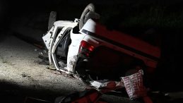 Ankara'da otomobil takla attı: 1 &ouml;l&uuml;, 2 yaralı