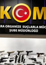Ankara&rsquo;da Silah Ka&ccedil;ak&ccedil;ılığı Operasyonu!