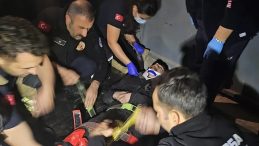 Asans&ouml;r boşluğuna d&uuml;şen gen&ccedil; ağır yaralandı