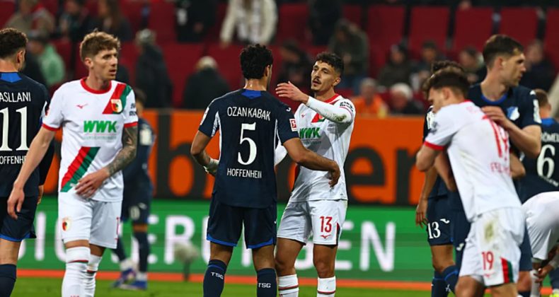 Augsburg ile Hoffenheim puanları paylaştı!