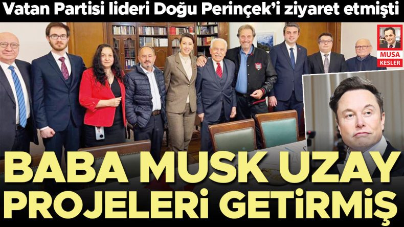 Baba Musk Uzay Projeleri Getirmiş