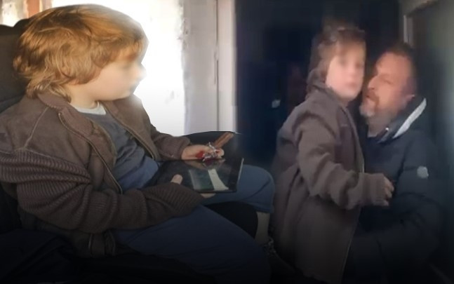 Babasının ka&ccedil;ırıp 7 yıl harbe evde sakladığı k&uuml;&ccedil;&uuml;k kız annesine teslim edildi