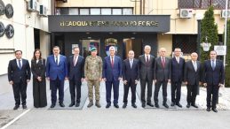 Bakan Bolat&rsquo;tan Kosova&rsquo;da KFOR Karargahı&rsquo;na ziyaret