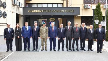 Bakan Bolat&rsquo;tan Kosova&rsquo;da KFOR Karargahı&rsquo;na ziyaret