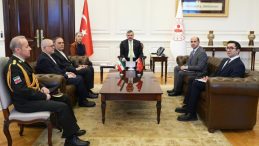 Bakan &Ccedil;ift&ccedil;i, İran'ın Ankara B&uuml;y&uuml;kel&ccedil;isi Zadeh'i makamında kabul etti