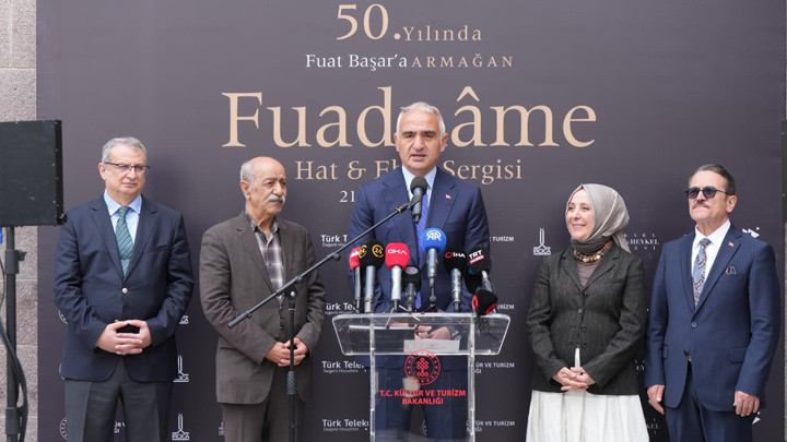 Bakan Ersoy&rsquo;dan geleneksel sanatlara g&uuml;&ccedil;l&uuml; destek mesajı: Bu sergi, k&uuml;lt&uuml;r mirasımızın yaşatılmasının somut bir g&ouml;stergesi