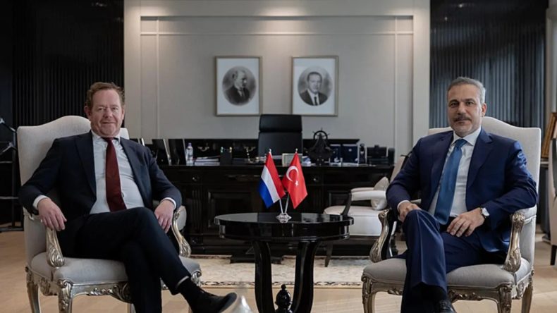 Bakan Fidan Hollanda Adalet ve G&uuml;venlik Bakanı ile Bir Araya Geldi!