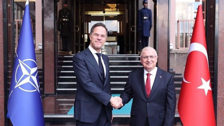 Bakan G&uuml;ler, NATO Genel Sekreteri Rutte ile g&ouml;r&uuml;şt&uuml;