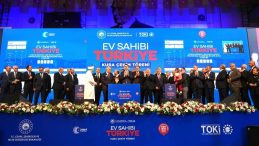 Bakan Kurum&rsquo;un katılımıyla &Ccedil;orum&rsquo;da 2 bin 867 konutun sahipleri belli oldu!