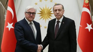 Başkan Erdoğan Alman Mevkidaşı ile G&ouml;r&uuml;şt&uuml;