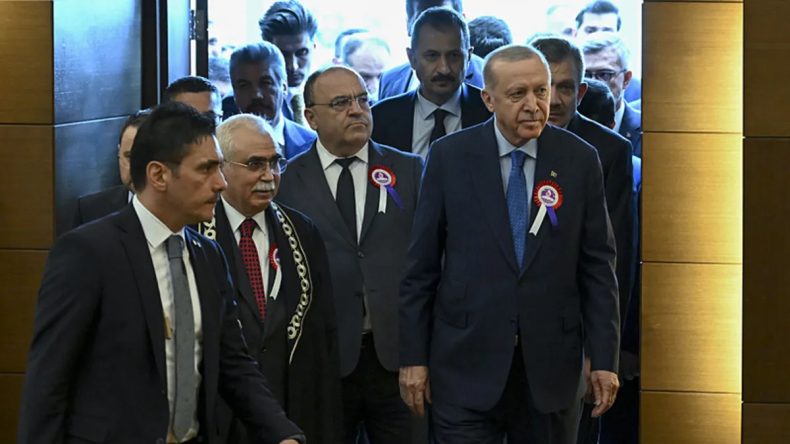 Başkan Erdoğan Anayasa Mahkemesinin 64. Kuruluş Yıl D&ouml;n&uuml;m&uuml; T&ouml;reni&rsquo;ne Katıldı