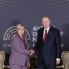 Başkan Erdoğan Slovenya Cumhurbaşkanı Natasa Pirc Musar ile g&ouml;r&uuml;şt&uuml;