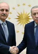 Başkan Erdoğan, TBMM Başkanı Kurtulmuş ile g&ouml;r&uuml;şt&uuml;