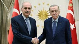 Başkan Erdoğan, TBMM Başkanı Kurtulmuş ile g&ouml;r&uuml;şt&uuml;