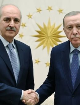 Başkan Erdoğan, TBMM Başkanı Kurtulmuş ile görüştü