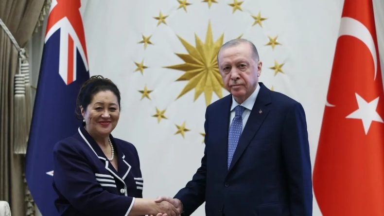 Başkan Erdoğan, Yeni Zelanda Genel Valisi Kiro'yu Kabul Etti