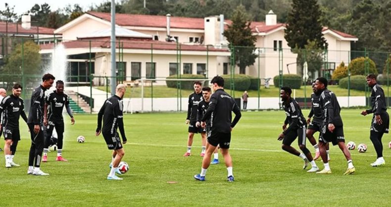 Beşiktaş, kondisyon ve taktik &ccedil;alıştı!