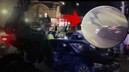 Beşiktaş'ta feci kaza… Otomobil motosiklete &ccedil;arptı, 2 gen&ccedil; hayatını kaybetti