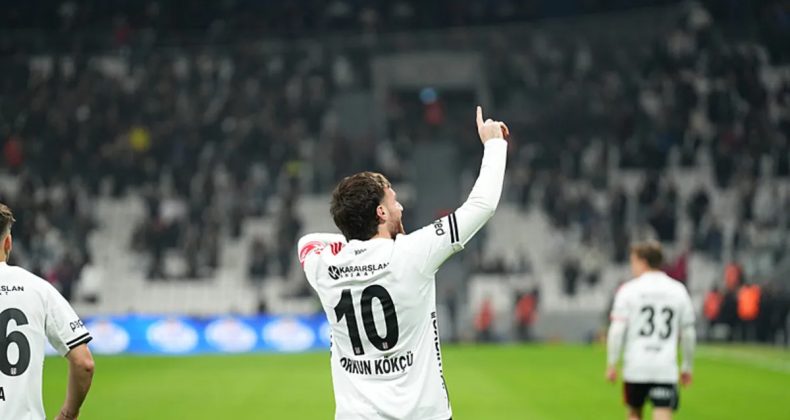 Beşiktaş'ta Orkun K&ouml;k&ccedil;&uuml;'den Son 10 Ma&ccedil;ta 7 Gol!
