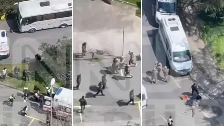 Beşiktaş'ta polis noktasına saldırı | Video kaydederken Polislere y&ouml;nelik alaycı ifade kullananlara soruşturma