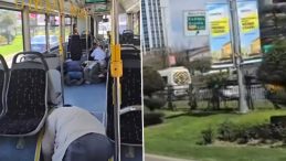 Beşiktaş'taki Silahlı &Ccedil;atışmada İETT Otob&uuml;s&uuml;ne Kurşun İspat Etti: Yolcuların Panik Anları Kamerada