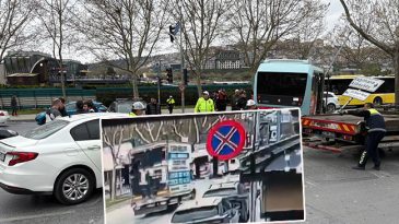 Beyoğlu'nda dolmuş kazasında 5 kişi yaralanmıştı! O anlar kamerada