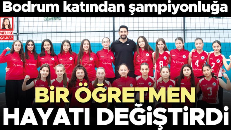 Bodrum katından şampiyonluğa… Azimle &ccedil;alışarak 6 ayda 10 yıllık şampiyonu devirdiler
