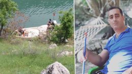 Botla a&ccedil;ıldığı Fırat Nehrine d&uuml;şerek kayboldu