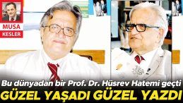Bu d&uuml;nyadan bir Prof. Dr. H&uuml;srev Hatemi ge&ccedil;ti: G&uuml;zel yaşadı, g&uuml;zel yazdı