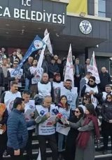 Buca'da s&ouml;zler yine tutulmadı: 7 aydır sosyal denge tazminatlarını alamayan memurlar isyan etti