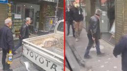 Bursa trafiğinde baltalı dehşet! Otob&uuml;s şof&ouml;r&uuml;n&uuml;n &uuml;zerine y&uuml;r&uuml;d&uuml;: Hakaretler havada u&ccedil;uştu