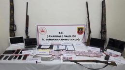 &Ccedil;anakkale&rsquo;de &ouml;rg&uuml;t kurma ve tefecilik su&ccedil;larına y&ouml;nelik operasyon: 19 ş&uuml;pheli yakalandı