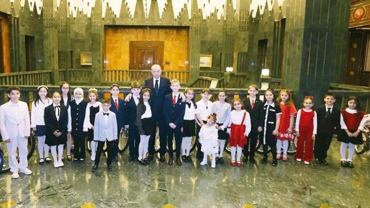 &Ccedil;ocuklar Beştepe&rsquo;de&hellip; Her biriniz umudumuzsunuz