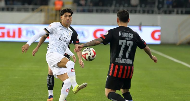 &Ccedil;orum FK ile Bodrum FK puanları paylaştı!