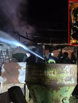 &Ccedil;orum&rsquo;da Korkutan Yangın: Kamyonetten Başlayan Alevler Ev ve Garajı Sardı