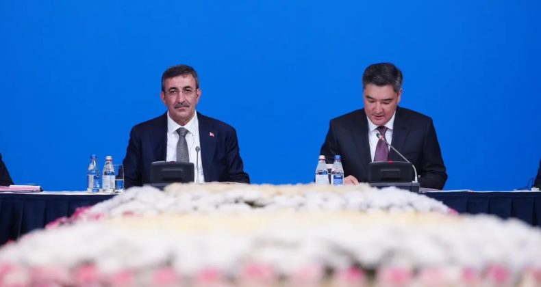 Cevdet Yılmaz'dan T&uuml;rkiye-Kazakistan ekonomik işbirliği mesajı