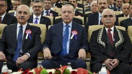 Cumhurbaşkanı Erdoğan, AYM'nin 64. kuruluş yıl d&ouml;n&uuml;m&uuml; t&ouml;renine katıldı