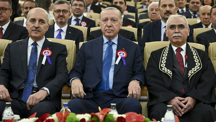 Cumhurbaşkanı Erdoğan, AYM'nin 64. kuruluş yıl d&ouml;n&uuml;m&uuml; t&ouml;renine katıldı