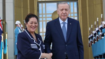 Cumhurbaşkanı Erdoğan Cindy Kiro'yu kabul etti