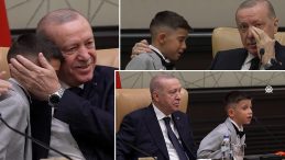 Cumhurbaşkanı Erdoğan K&uuml;lliye'de &ccedil;ocuklarla bir araya geldi: Beştep'de duygusal anlar…