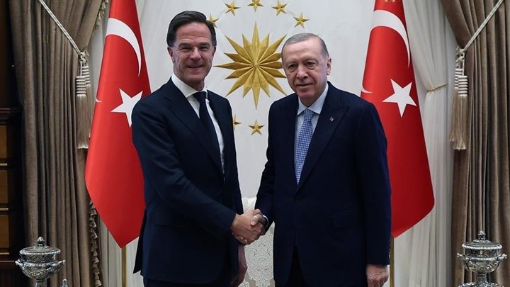 Cumhurbaşkanı Erdoğan, NATO Genel Sekreteri Rutte ile Görüştü