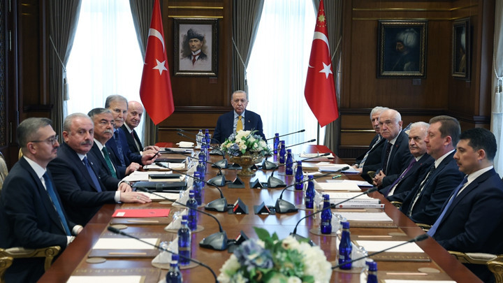 Cumhurbaşkanı Erdoğan, Y&uuml;ksek İstişare Kurulu Toplantısı'na başkanlık etti
