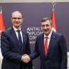 Cumhurbaşkanı Yardımcısı Yılmaz&rsquo;dan Antalya&rsquo;da diplomatik temaslar