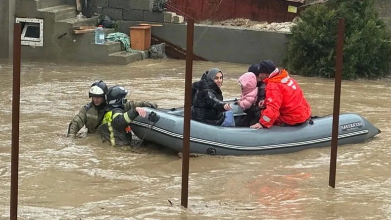 Dağıstan&rsquo;da Sel: 6 &Ouml;l&uuml;