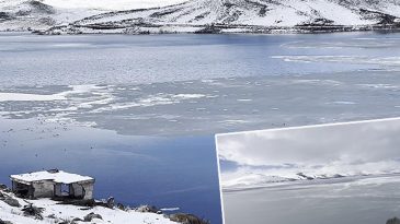 Denizden 1959 metre y&uuml;kseklikte: Doğu Anadolu B&ouml;lgesi'nin en b&uuml;y&uuml;k ikincisi! &Ccedil;&ouml;z&uuml;lmeye başladı