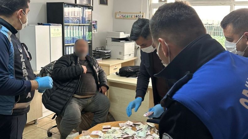 Dilenciden Çıkan Para Pes Dedirtti