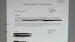 D&ouml;nemin baro başkanına bırakılan G&uuml;listan notu dosyaya girdi